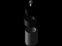 重新设计的激光准直器管组件2.01C