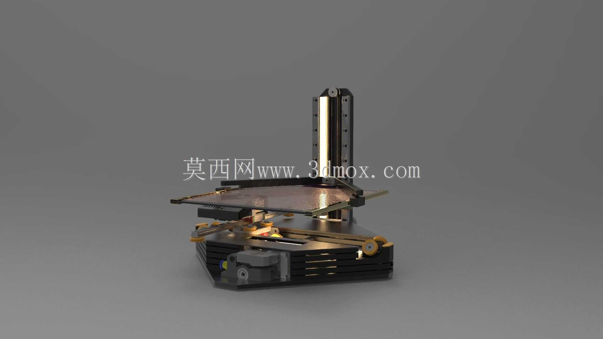 正电子倒置紧凑型超高速3D打印机