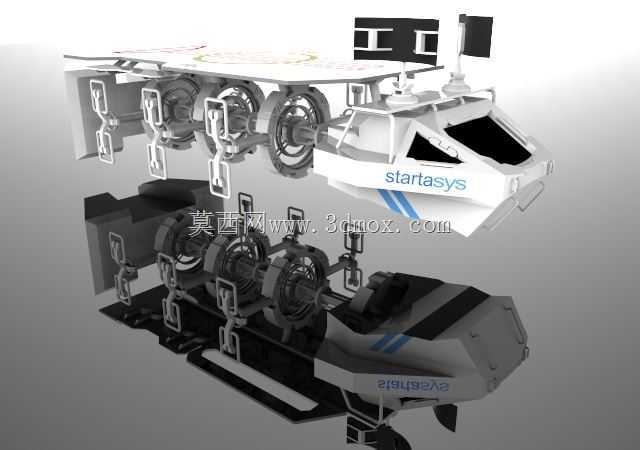 3D�ɴ�ӡ����ͧ��3x3x8��