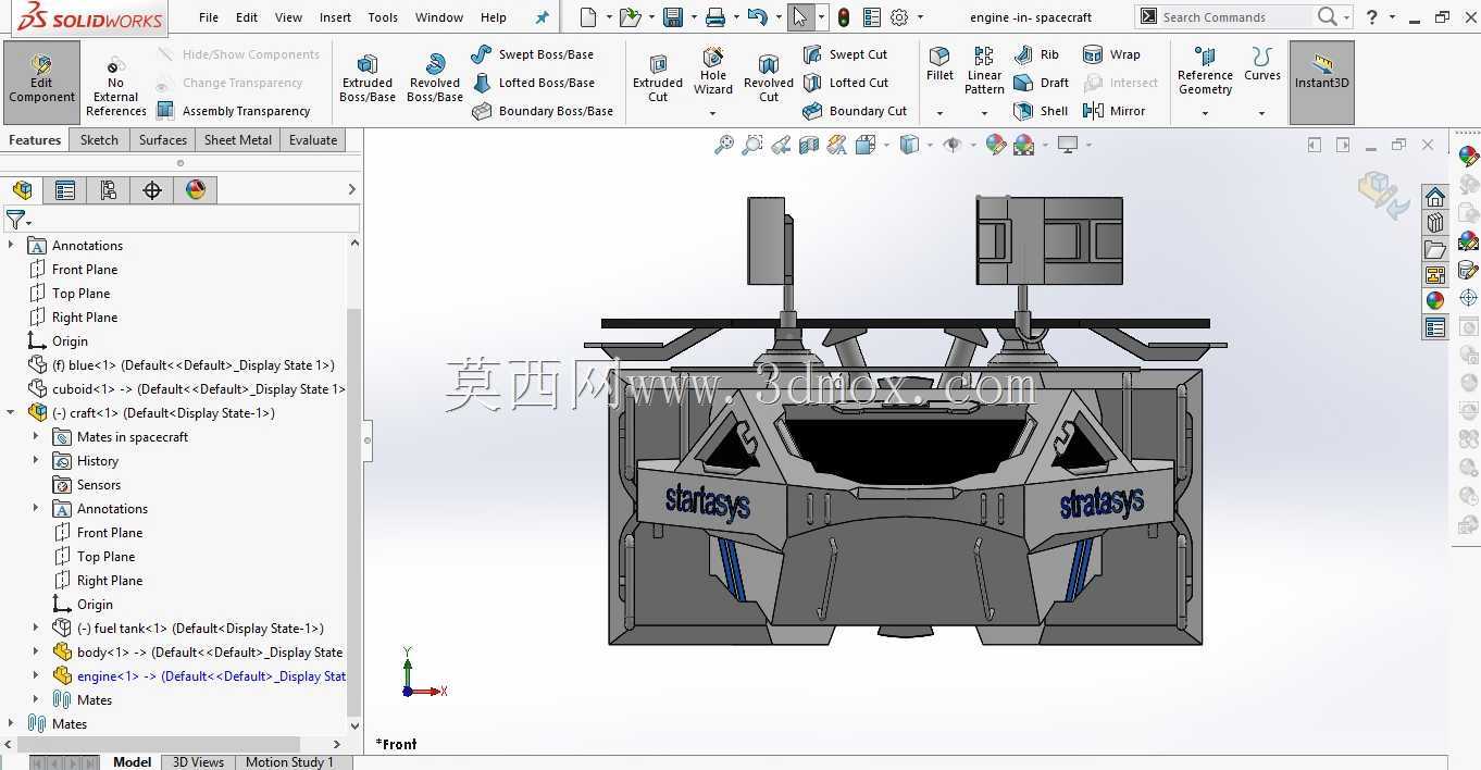 3D�ɴ�ӡ����ͧ��3x3x8��