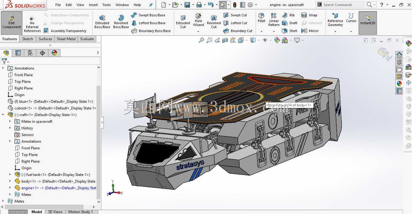 3D�ɴ�ӡ����ͧ��3x3x8��