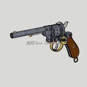 Lefaucheux M1858������12����6��ӣ���͸�ʿɽ��3D��ӡ�׼����ǹ��