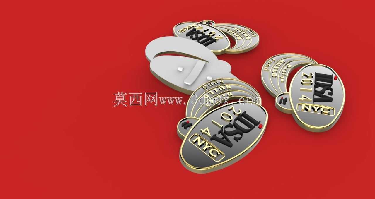 IDSA 2014 DM翻领针