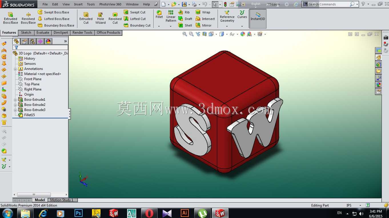 Solidworks�ձ���άģ��