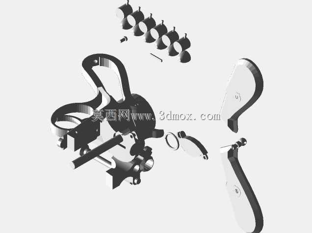 Lefaucheux M1858������12����6�����Ƕ�ǹ�ܣ�3D��ӡ�׼����ǹ��