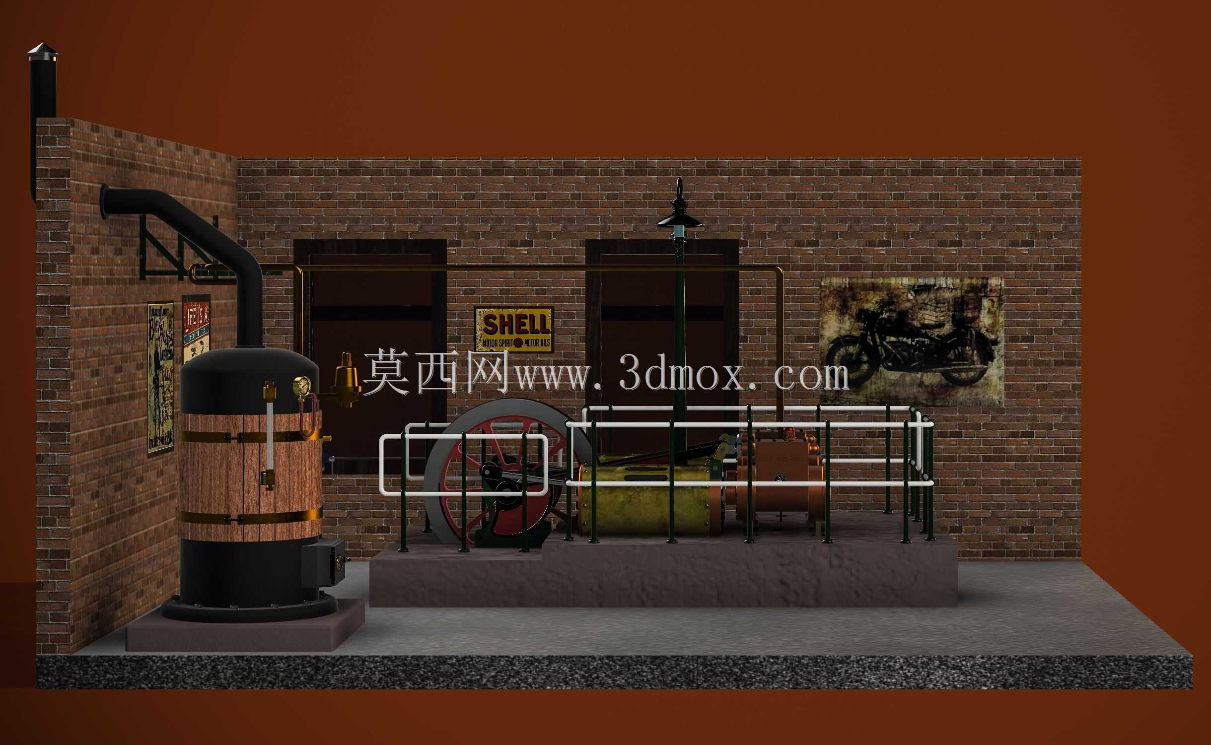 双蒸汽机