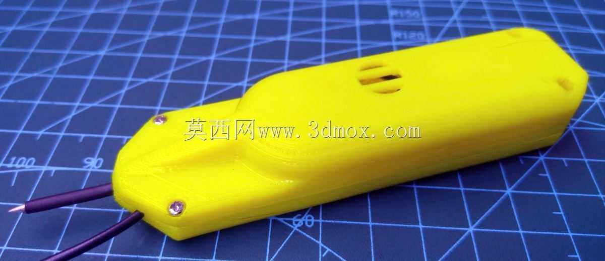 DIY微型电压表探头0-40v V2020。自动融合。