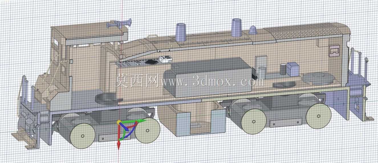EMD SW1500 Ech O带柴油机声音