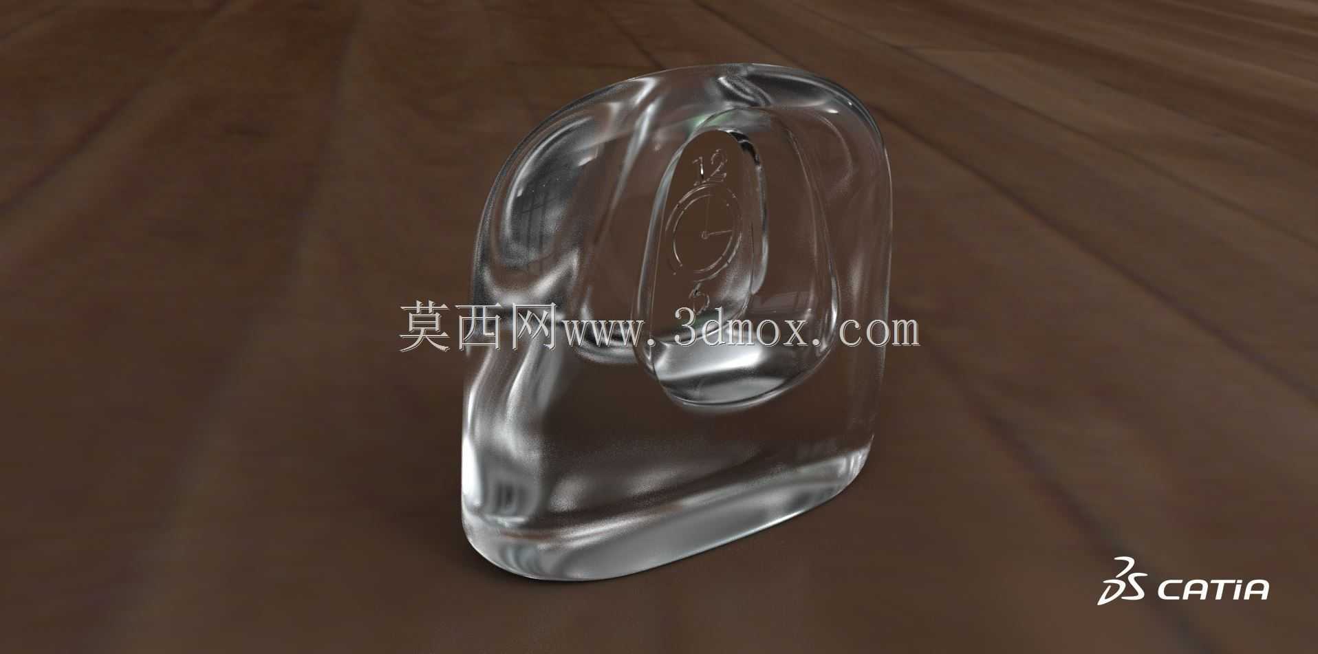 水晶桌面时钟