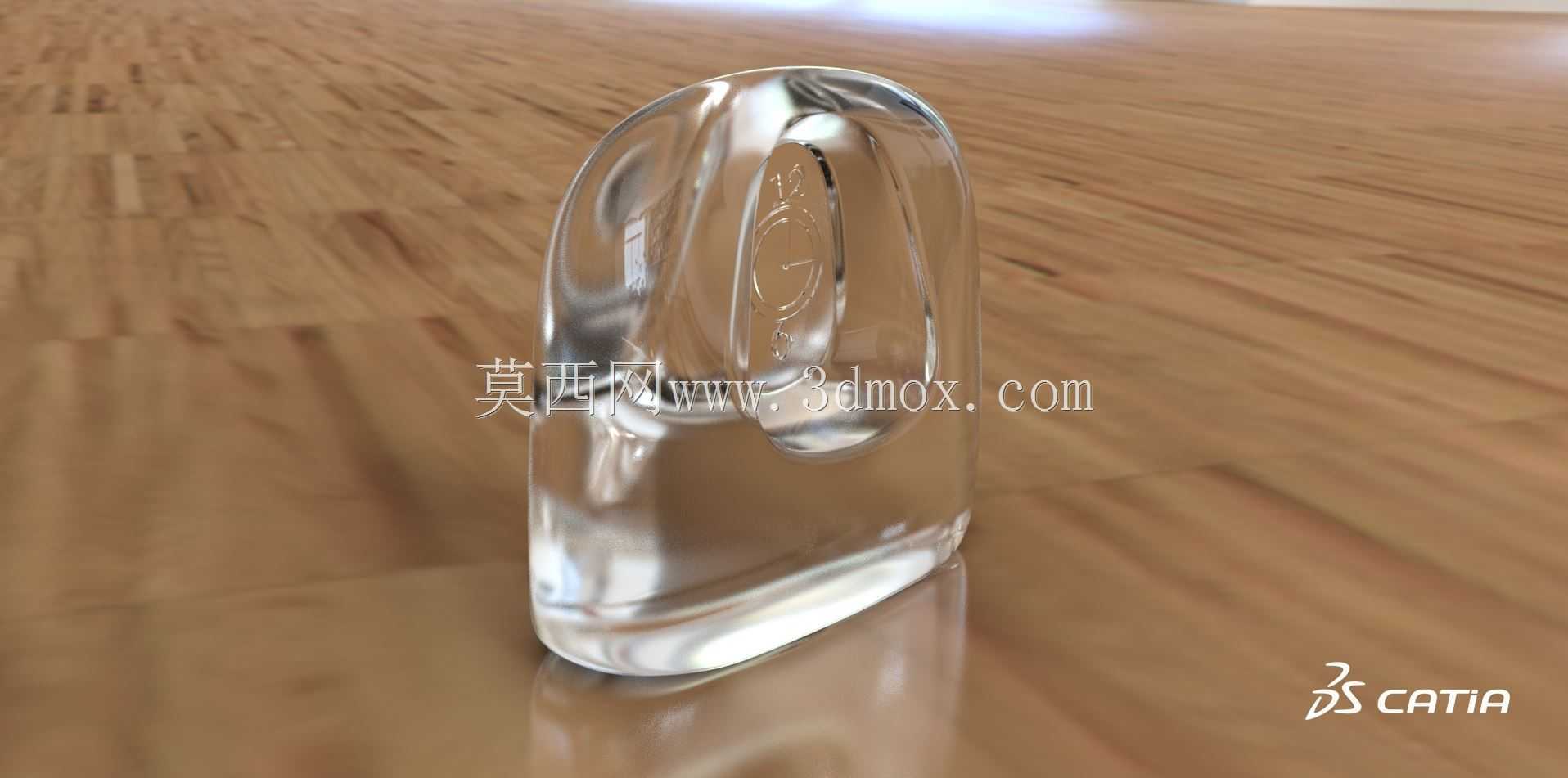 水晶桌面时钟