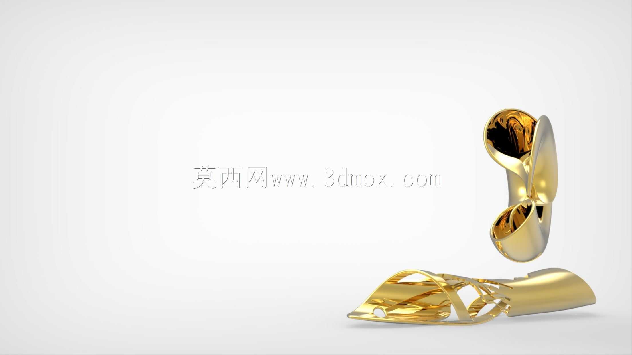艺术叶行业影响剪影吊坠-叶x VE