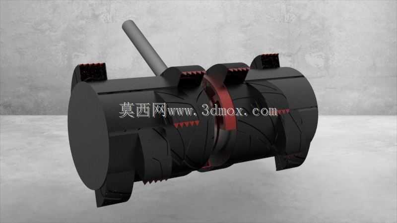 带可移动铲斗附件的RASSOR 2