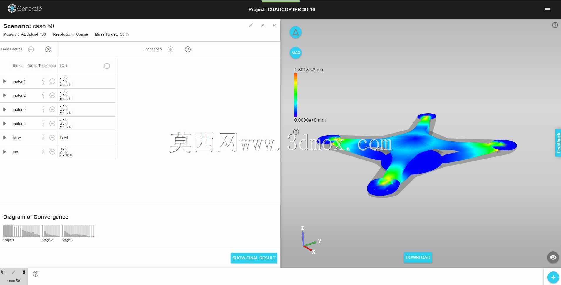 四架直升机3D 9