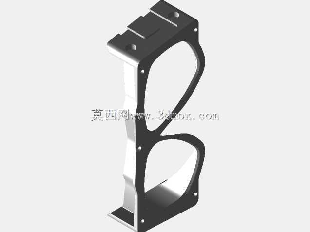 带定制3D打印附加镜头的潜水面罩