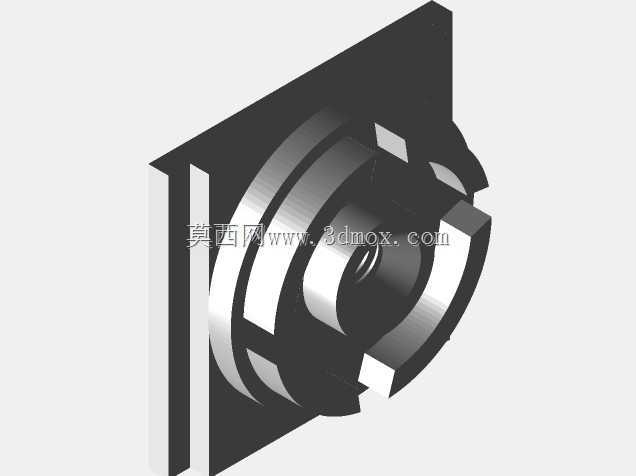 带定制3D打印附加镜头的潜水面罩