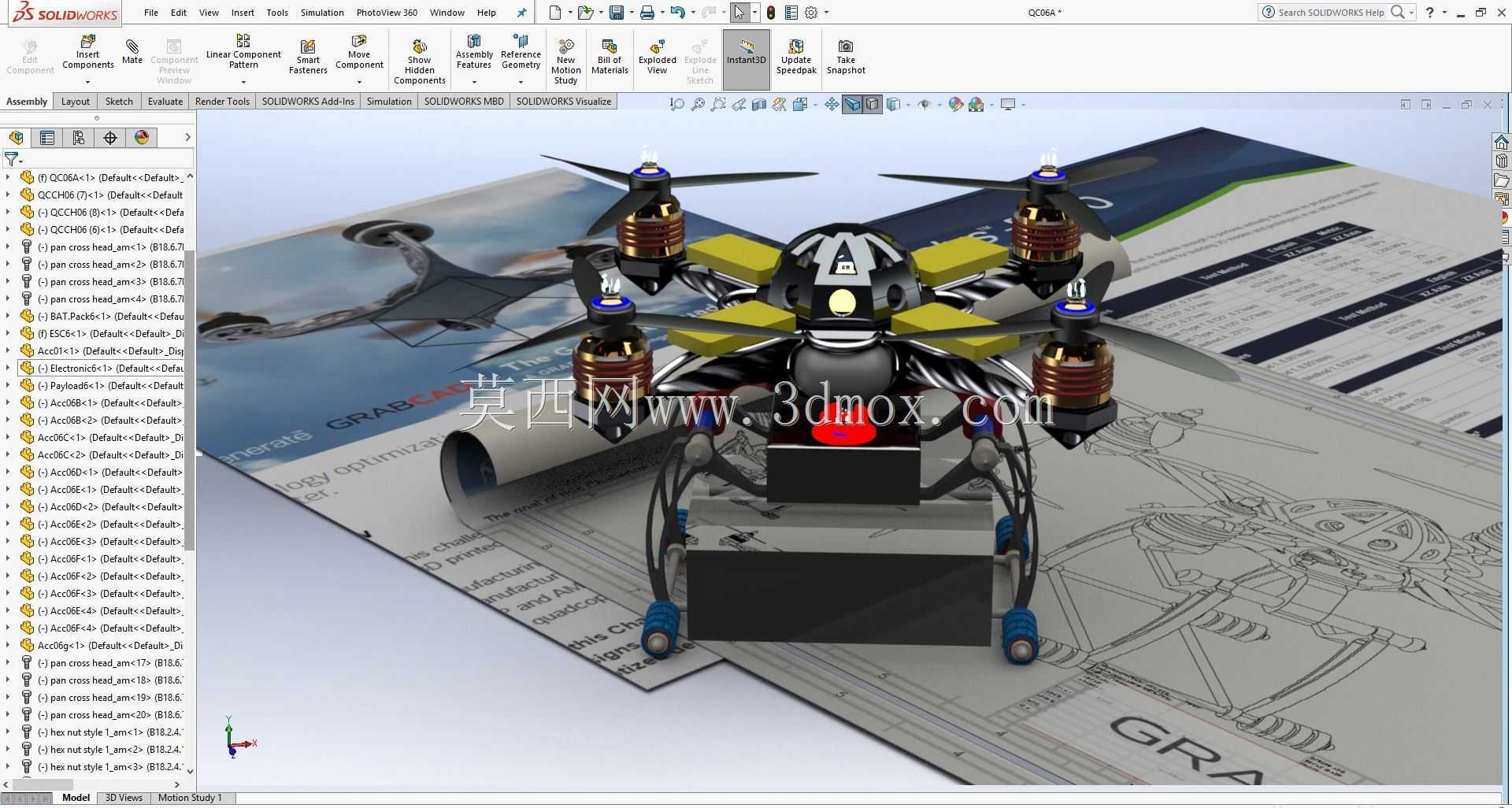 四旋翼机LGIDesign06
