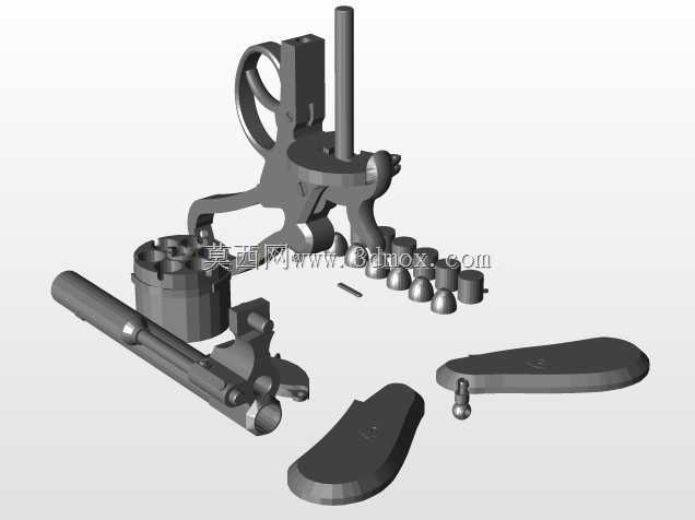 Lefaucheux M1858������12����6����3D��ӡ�׼����ǹ��