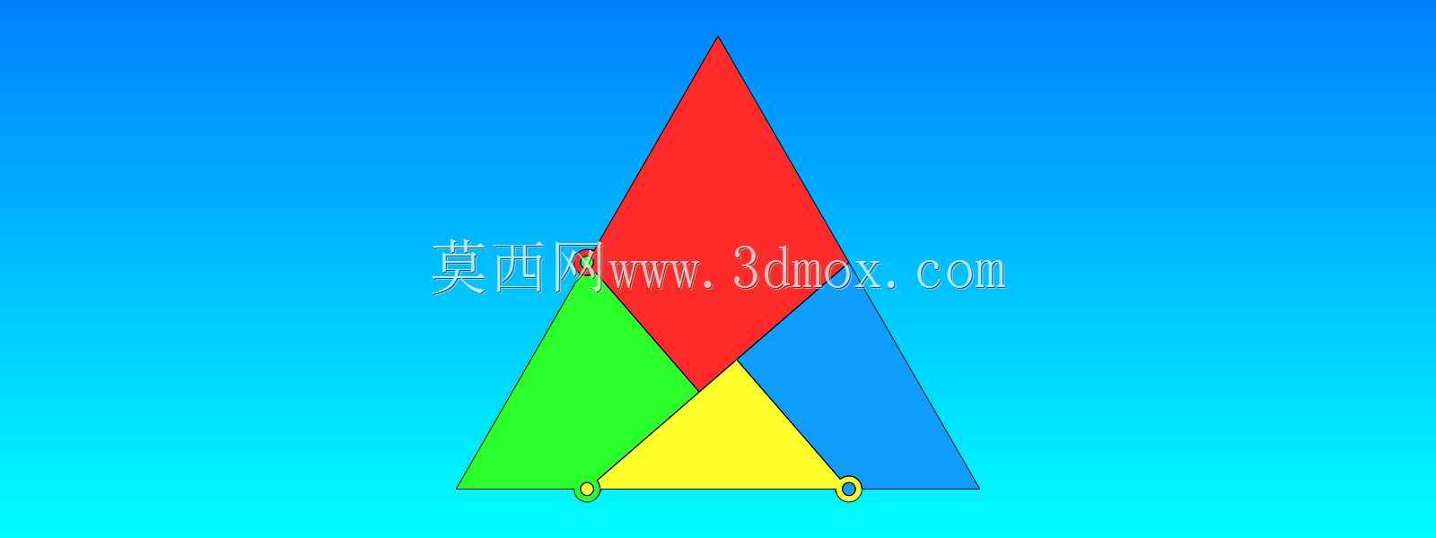 杜德尼剥离术(三角形到正方形)