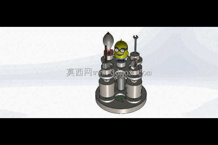 4M Spinner行星齿轮奖杯