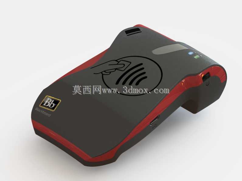 符合人体工程学的NFC和磁条读卡器