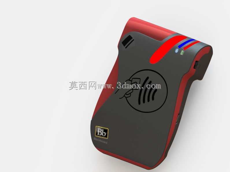符合人体工程学的NFC和磁条读卡器