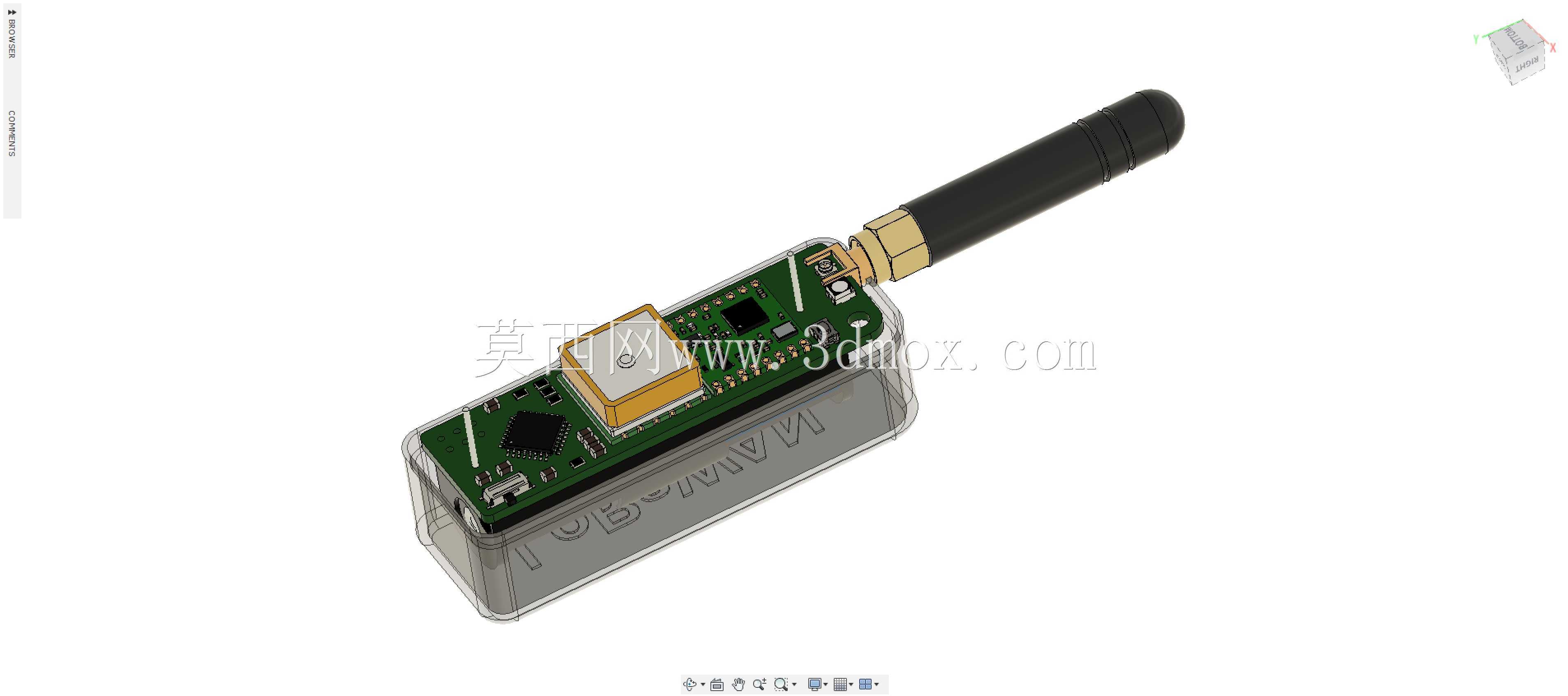 罗兰湾GPS跟踪器外壳
