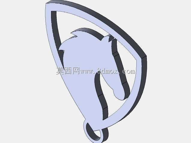 马钥匙链