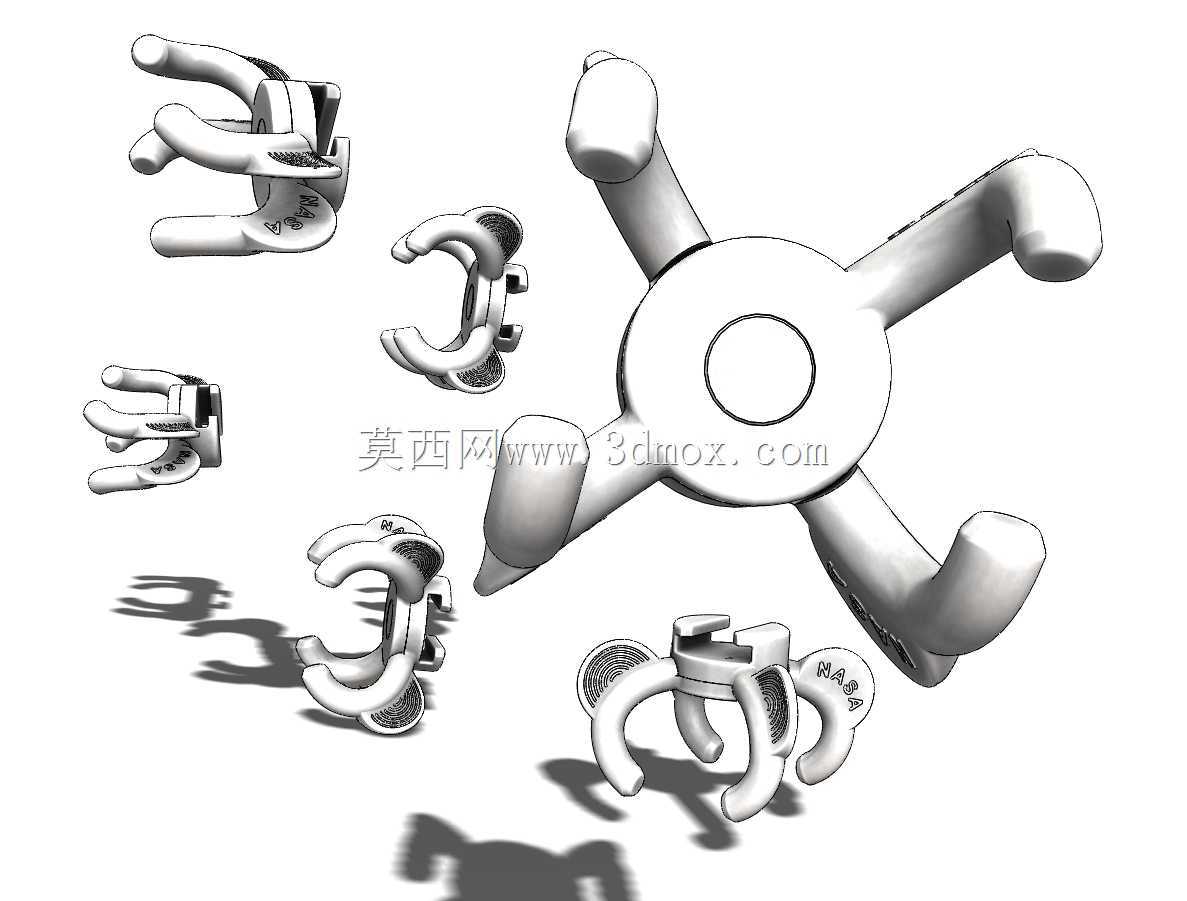 美国宇航局扶手夹总成