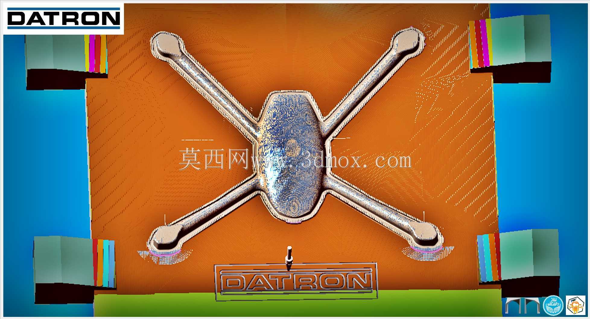 DATRON M8Cube���ټӹ�����-����ң������������ϳ��ģ��