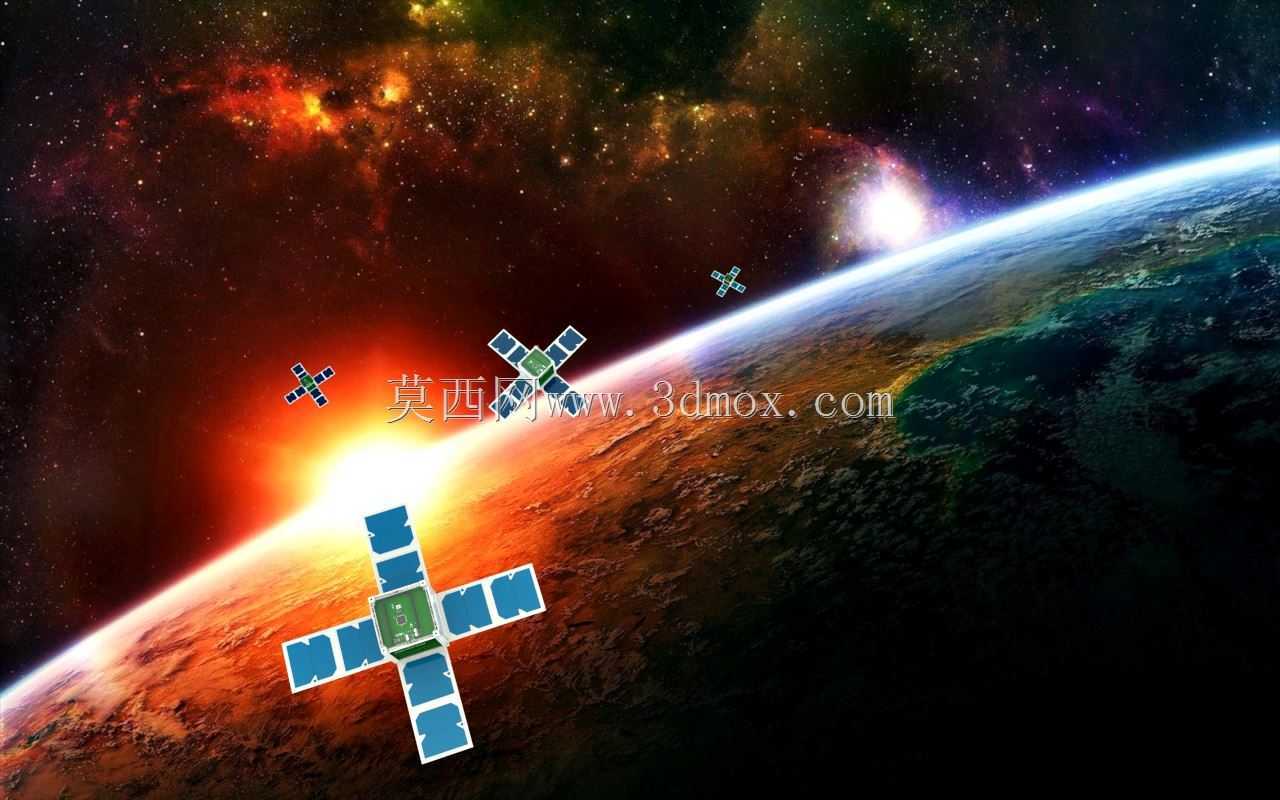 简单1U立方体卫星