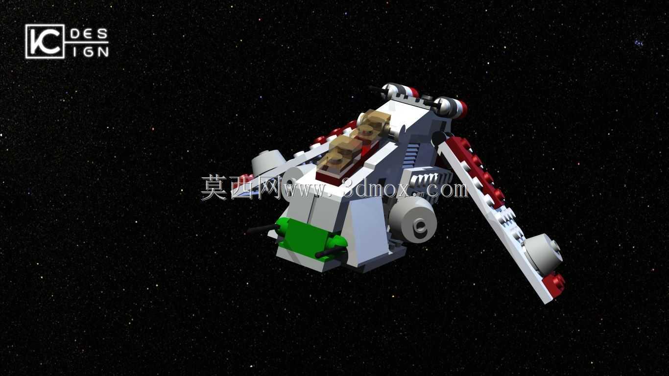 星球大战迷你乐高太空船