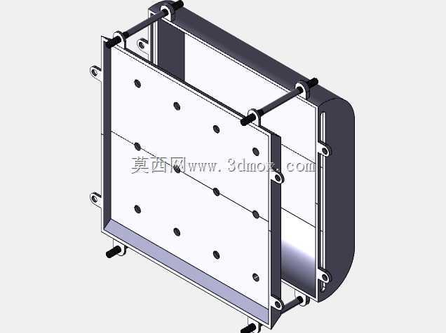 家庭和空间的3d可打印垂直农业设置