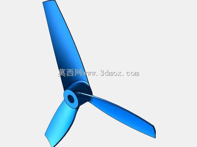 三叶3D可打印?4.5\“(?114.3mm)无人机螺旋桨