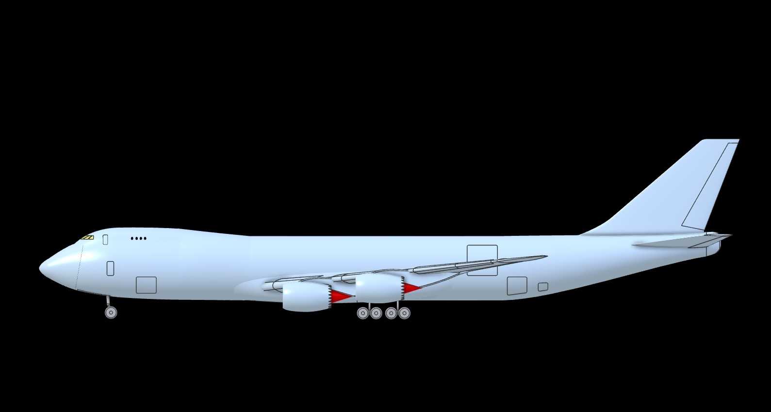 747-8F����ʵ��װ��ģ��