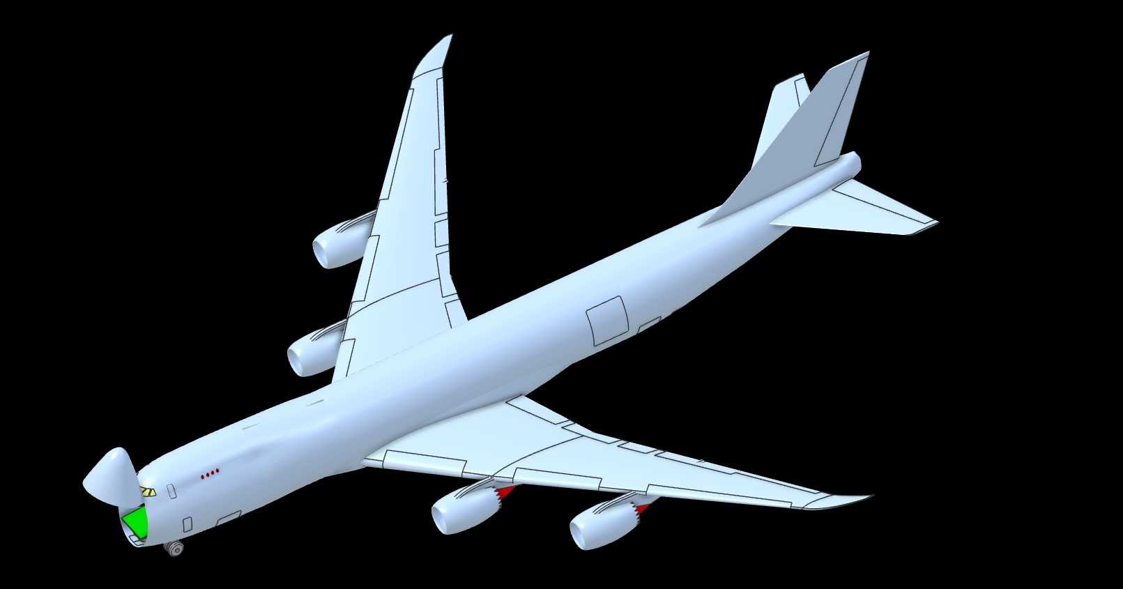 747-8F����ʵ��װ��ģ��