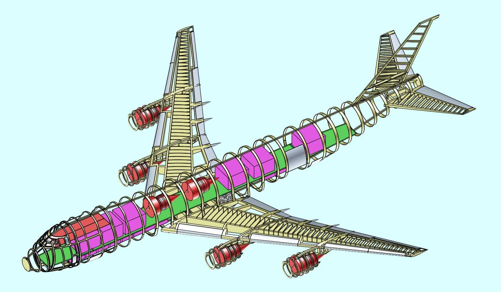 747-8F����ʵ��װ��ģ��