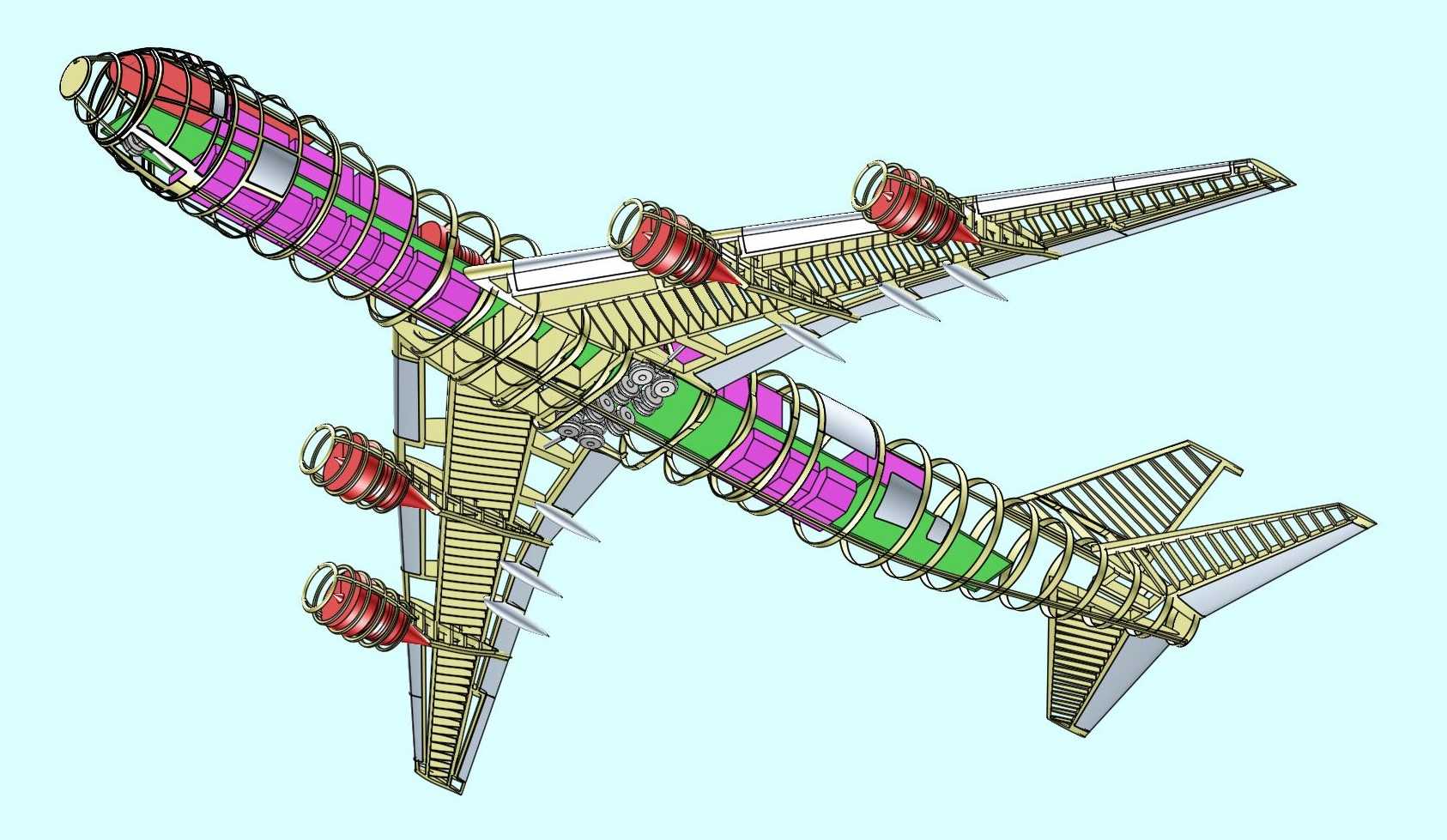 747-8F����ʵ��װ��ģ��