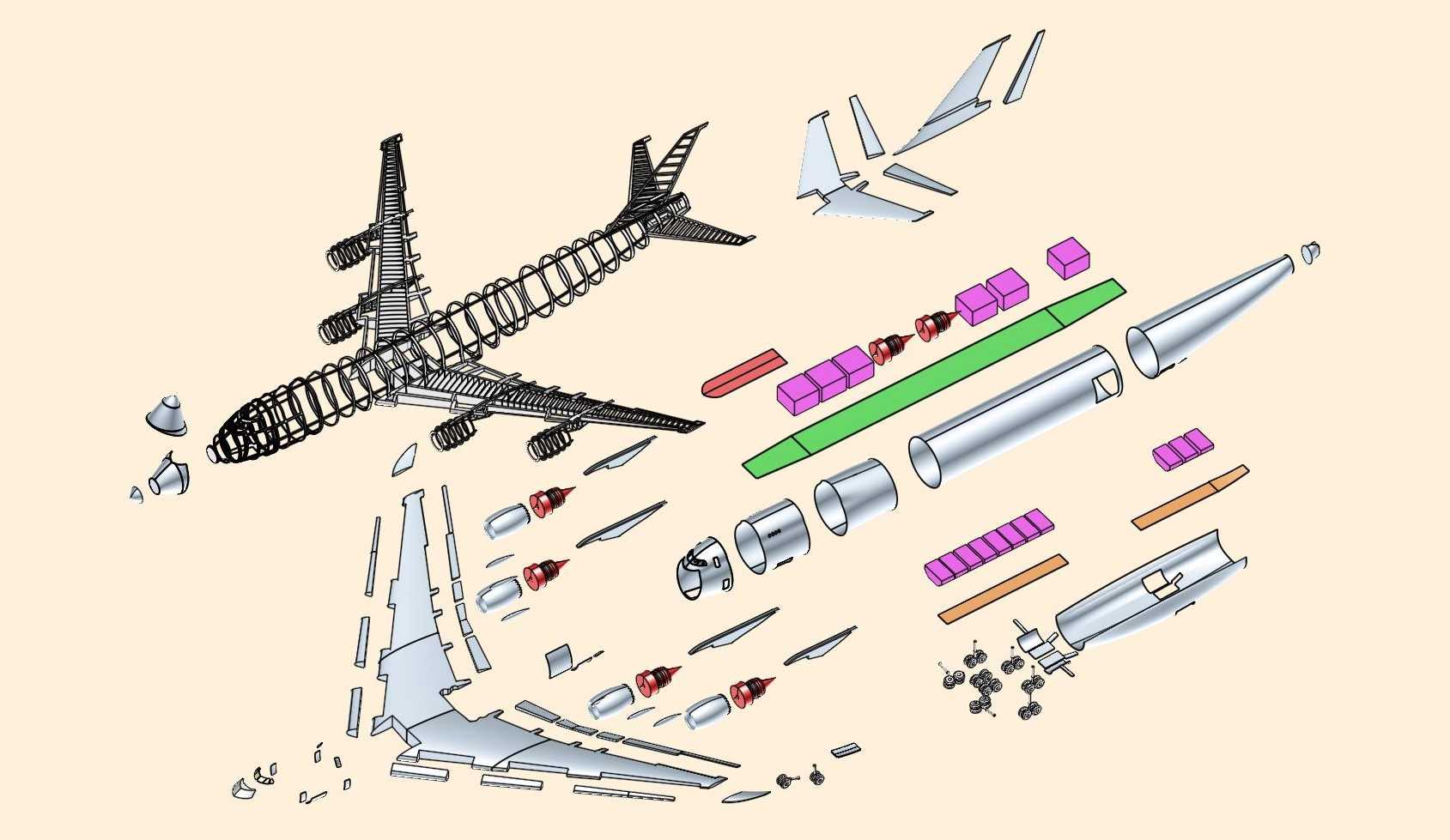 747-8F����ʵ��װ��ģ��