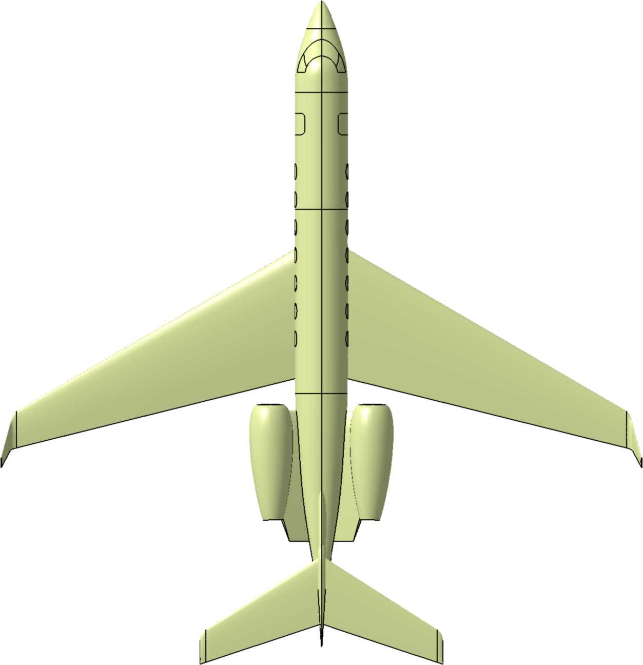 湾流GV(G550)低保真度