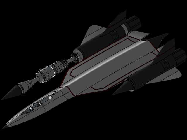 Sr-71黑鸟侦察机