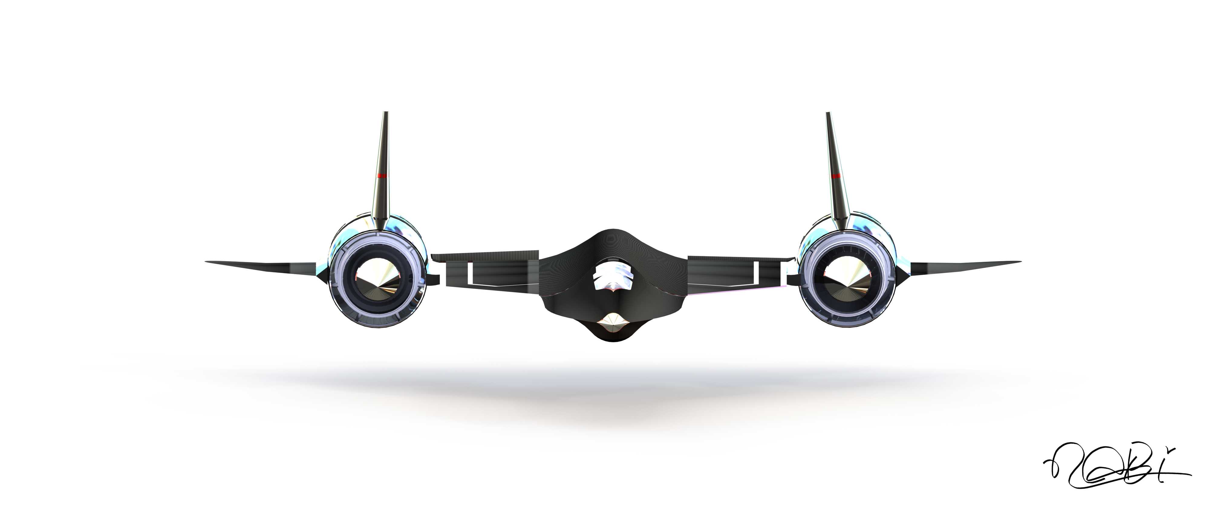 Sr-71黑鸟侦察机