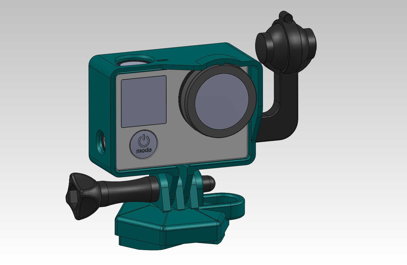 ����ͷ��֧��-GoPro Hero 4��ɫ