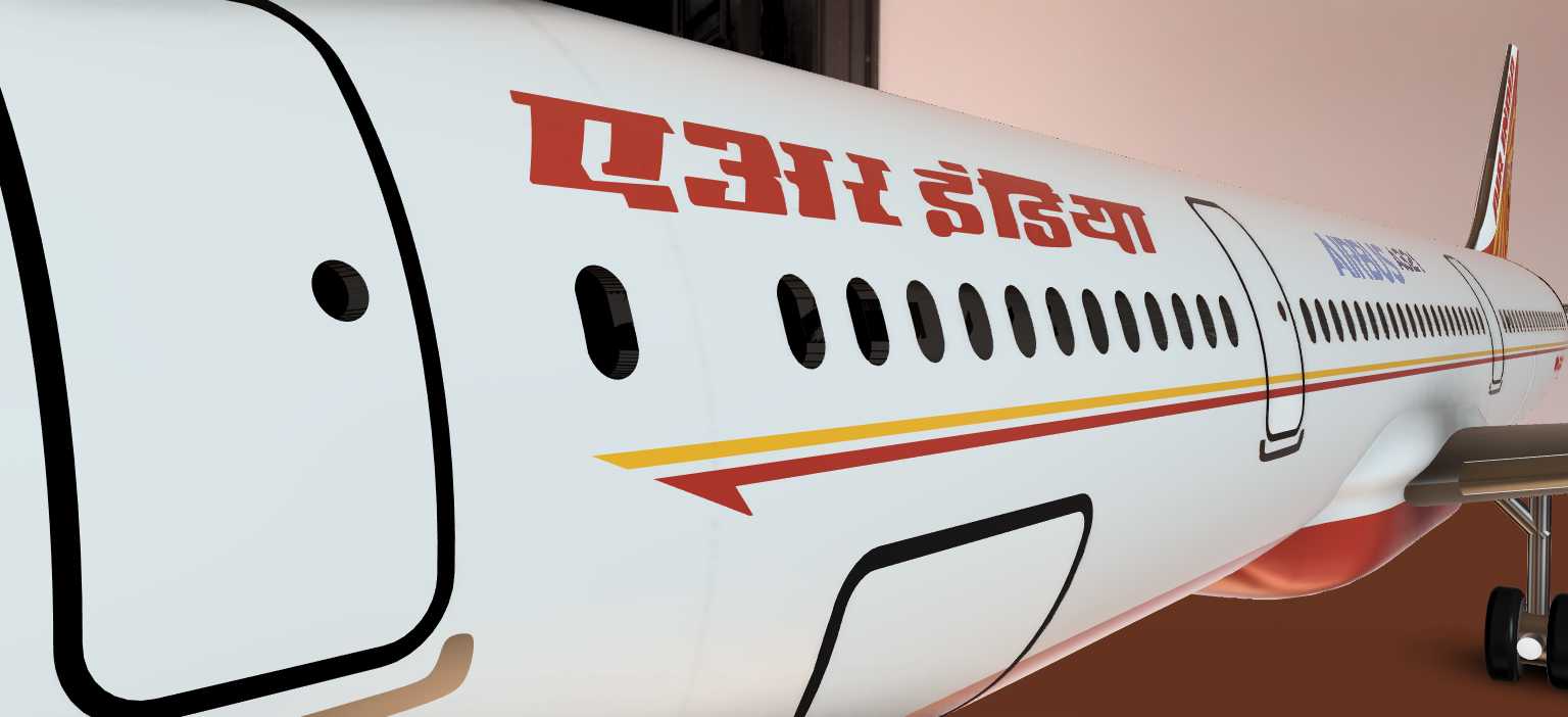 ӡ�Ⱥ��տտ�A321�����ε�Sharklets����ͨ��