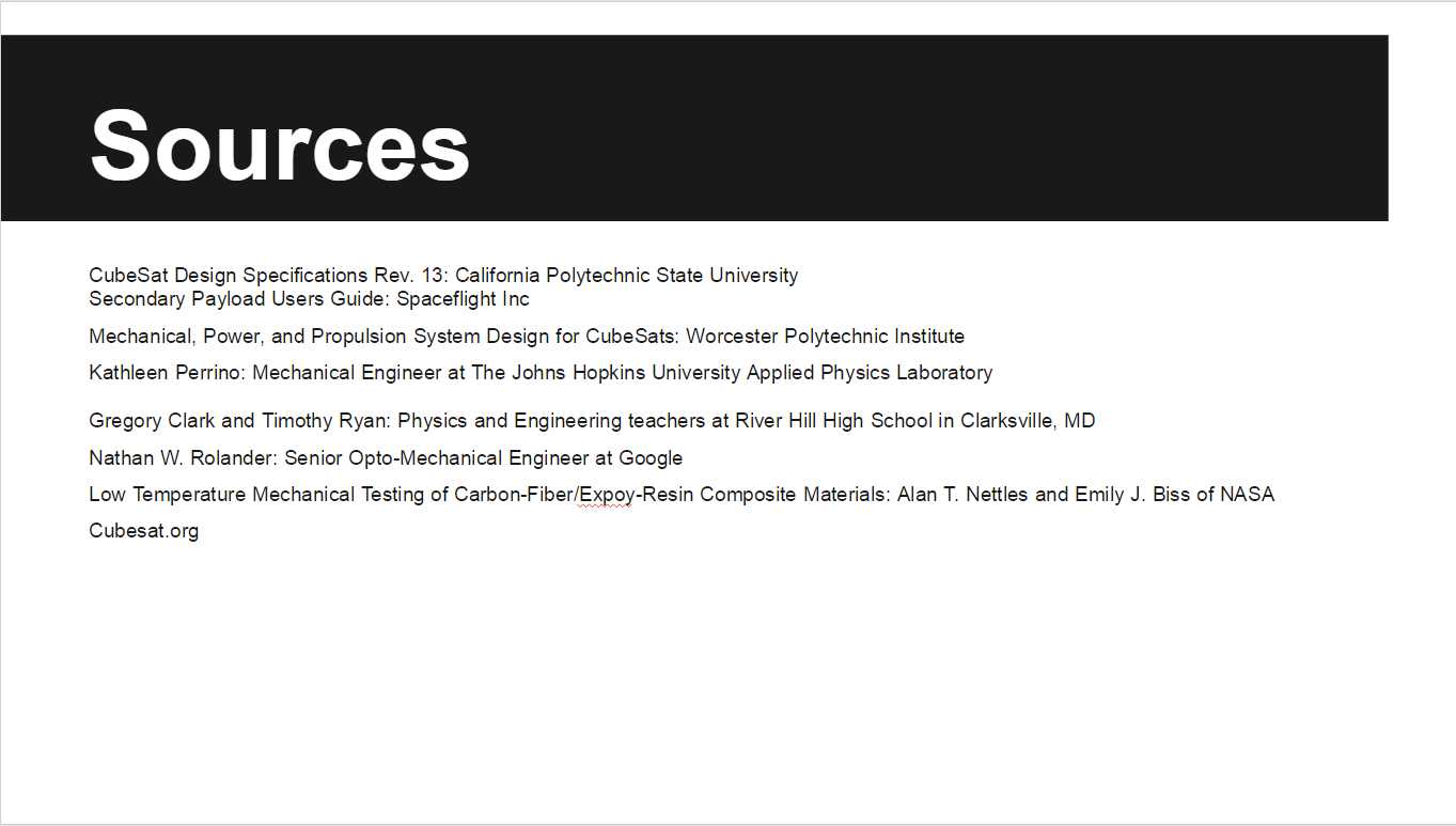 ���ӣ�Connor Tinker�ύ��CubeSat�����ս