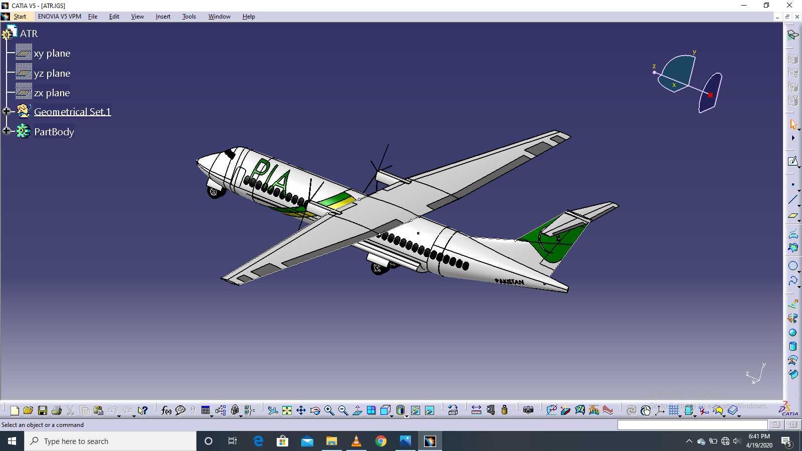 SOLIDWORKS/CATIA V5�ϵ�ATR-42