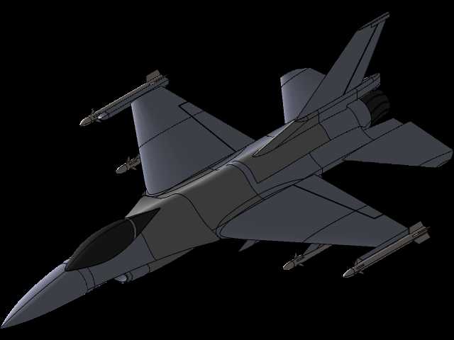洛克希德F-16 3D打印