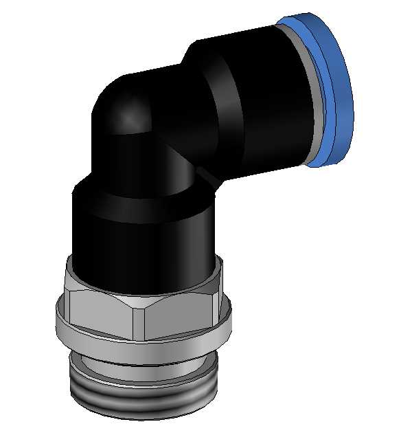 Niple air?8 x 1/4 \“-18 NPT-90度快速连接器