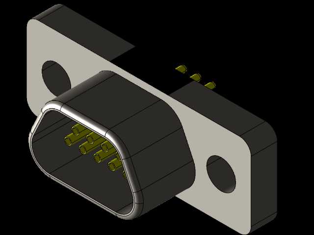 Norcomp 380��MICRO-Dϵ�У�9·PCB D-sub��������������������