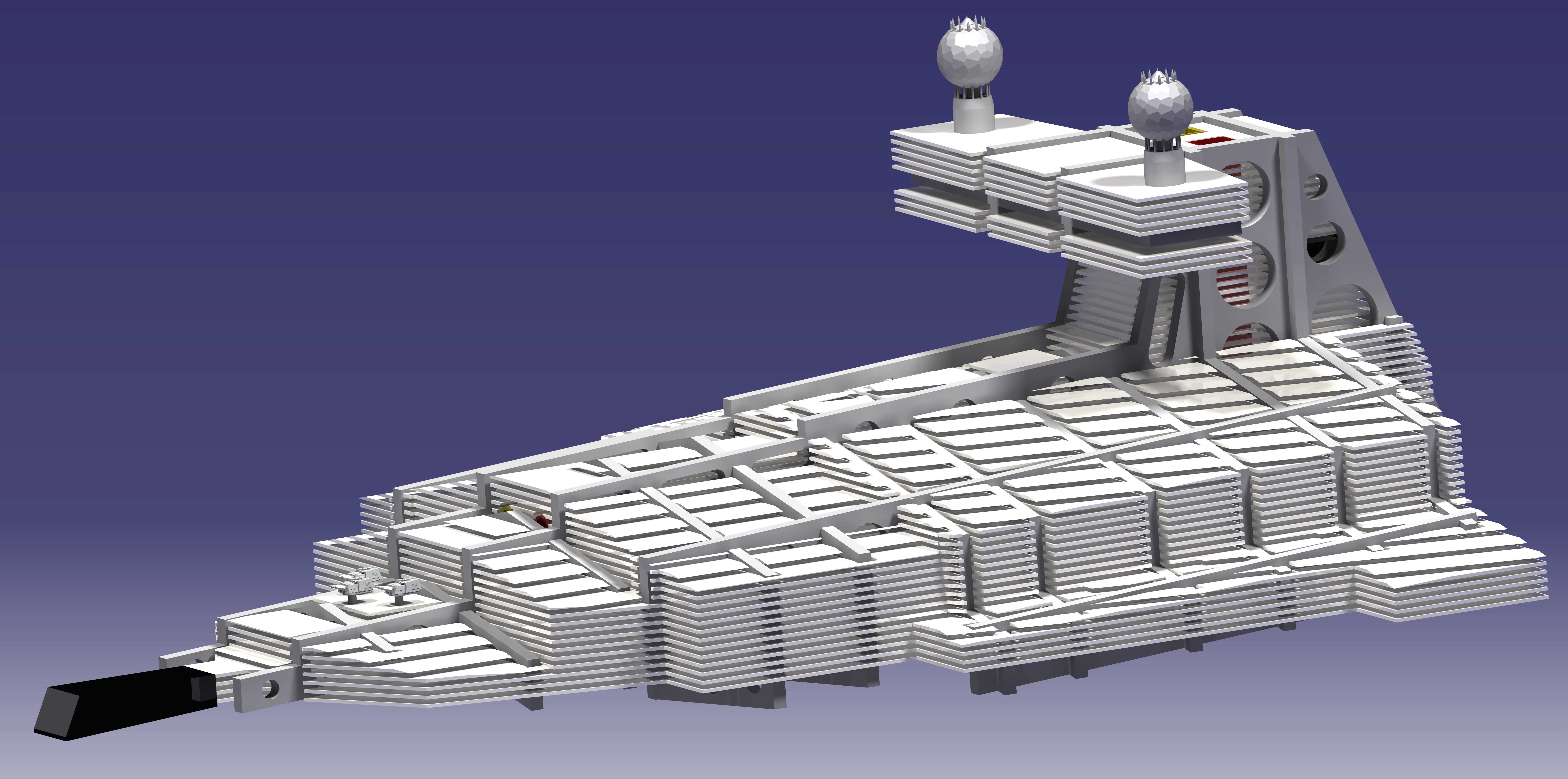 帝国歼星舰上层建筑