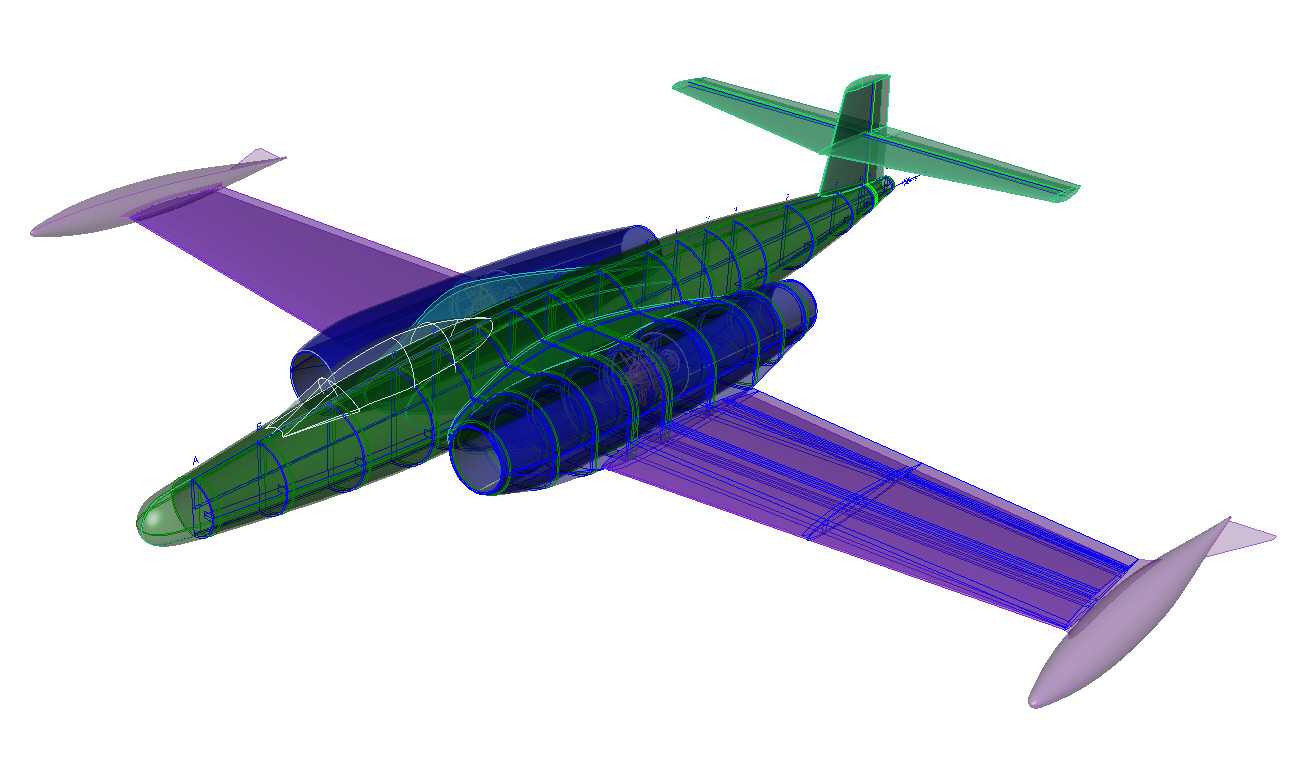 Avro CF-100������˫GWS-64���